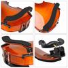Adjivecct Professional 1/4 1/2 Full Size Adjustable Maple Wood Violin Shoulder Rest, Violin Parts Accessories