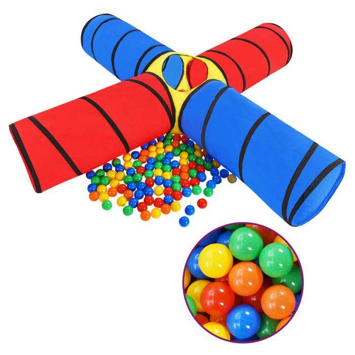 VidaXL Play Balls 500 Pcs Multicolour, Ball for Ball Pit, Plastic Ball, Playground Ball, Ball, 3102950