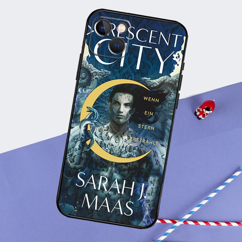 A Court of Mist and Fury Sarah J Maas Soft Case For iPhone 16 15 14 13 12 11 Pro Max XS X XR 7 8 Plus 13 12 Mini Cover