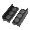 1 Pair Vise Jaw Cover Aluminum Alloy High Strength Bench Vise Jaw Pad Protector Black