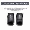 2/3 Tasten TPU Leder Auto Schlüsselhülle für Toyota Yaris Prius Camry Corolla Avensis Verso Prado REIZ Crown RAV4 C-HR Aygo Scion TC IM