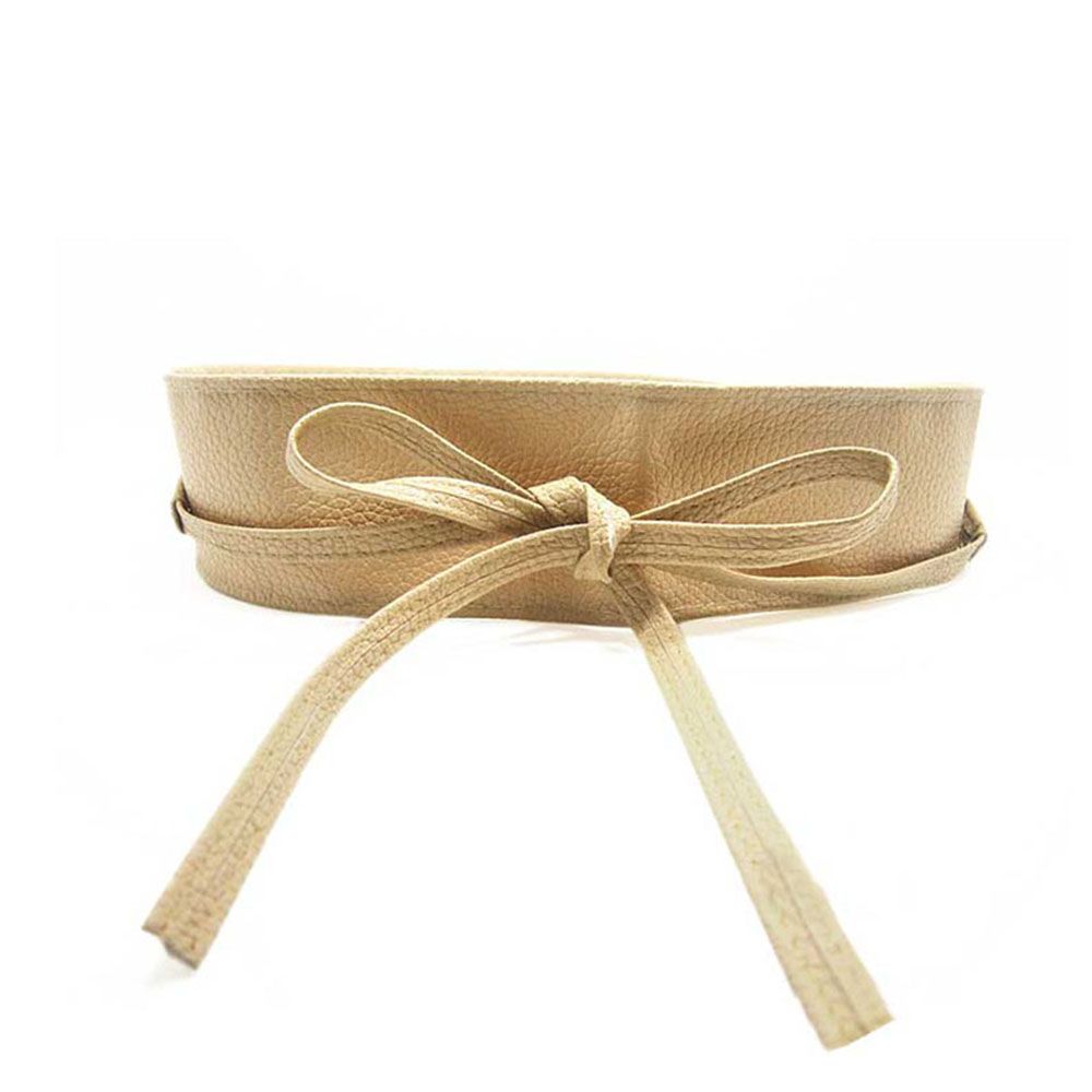 for Female Elegant Bow Belt Dress Belt Ladies  Girls Belt Wide Self Tie Wrap Around Waist Band