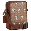 Coach X Peanuts Teri 16 Removable Shoulder Strap Printed Coated Canvas Crossbody Bag Small Men Bags Ochre CBK48-QBTAM