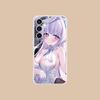 Blue Archive Ushio Noa Phone Case for Samsung Galaxy S25 S24 S23 S22 S21Plus FE Ultra Clear Colorful Cover Luxury Smartphone