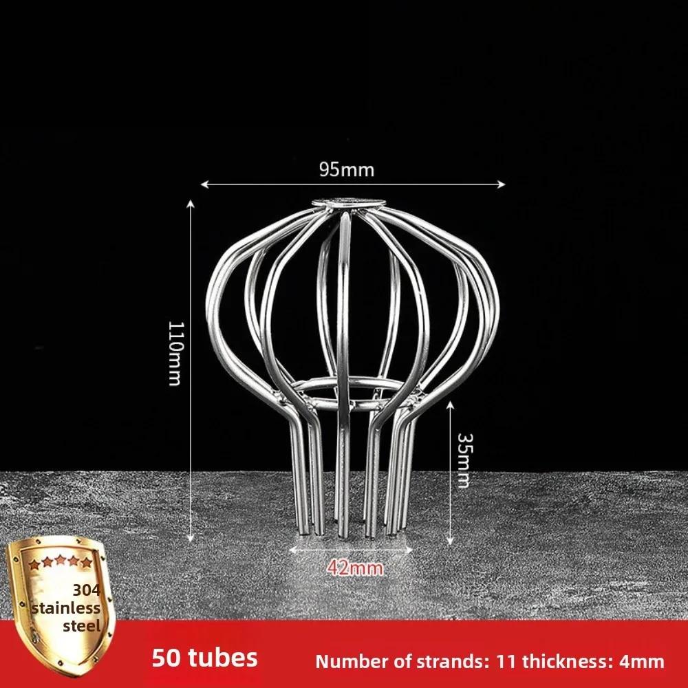 304 Stainless Steel Gutter Balloon Guard Filter Anti-blocking Easy Installation Rooftop Floor Drain Cover Anti-leaf Fall