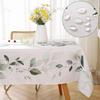 Spring Watercolor Wild Flowers Rectangle Tablecloth For Kitchen Table Decor Waterproof Polyester Table Cloth Wedding Party Decor