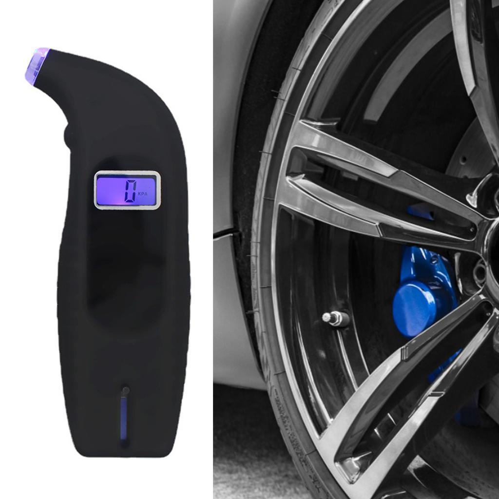 Digital Tire Pressure Gauges 2 In 1 Accurate DigitalPSI Tire Gauges with Tread Depth Gauge Back Light for Car Truck