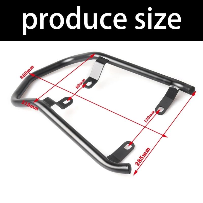 Motorcycle Armrest Rear Handle Handlebar Handrail Safety Seat Child Handlebars Grip for Pure 2014-2020