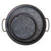 High Quality Metal Bread Tray With Handle Old Iron Home Decor Tableware Plate with Handle Round Tray for Food & Home Photo Prop