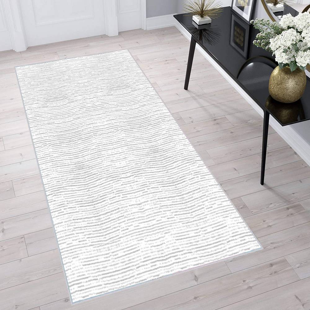 

Eliana Home Washable Printed Carpet LNA1508-HT732 50x80 серый