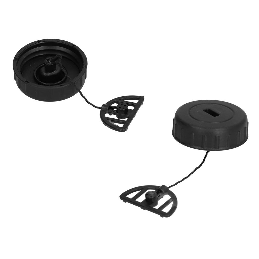 2PCS Black Gasoline Cap Replacement Oil Filler Cap Replacement for for STIHL MS017 018 180 170
