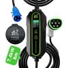 Evplug Chargeur EV Portable Voiture Electrique (Type 2 | 8m | + Minut, 7,4kW | 32A)