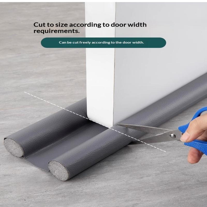 1 Stück Türbodendichtung Schallschutz Isolierung Wind Untertür Zugluftstopper Blocker Wetterleiste für Innen