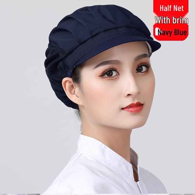 Dustproof Breathable Chef/Waiter Hat - Unisex Sanitary Kitchen Catering Hat