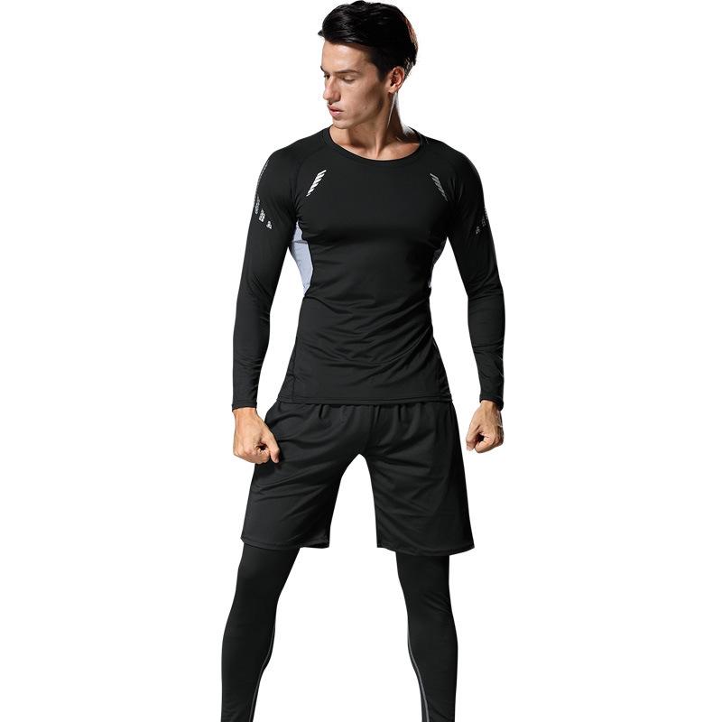 Men's Quick-Dry Sports Training Suit: Casual Fitness Running Set