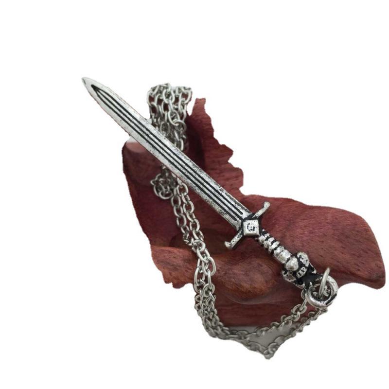 Gothic Style Retro Sword Necklace Pendant