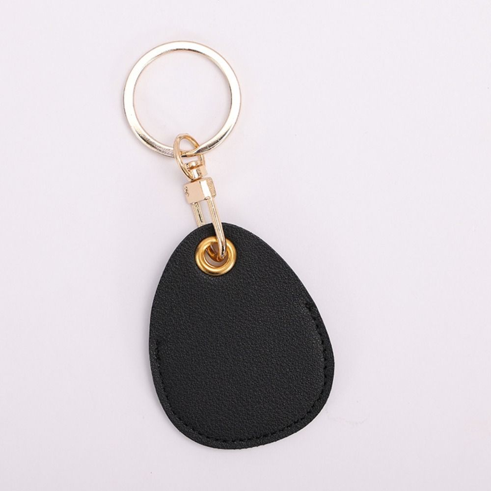

Creative Entrance Guard Card Keychain Cute Leather Card Cover Keychain Birthday Gift чёрный