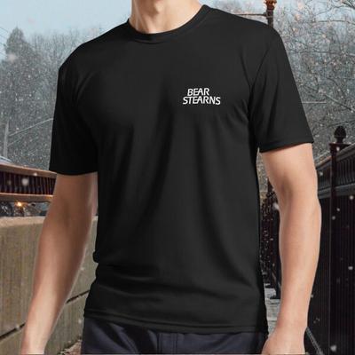 T-shirt da uomo NewBear Stearns Classic White Logo Active Logo taglie dalla S alla 5XL divertente