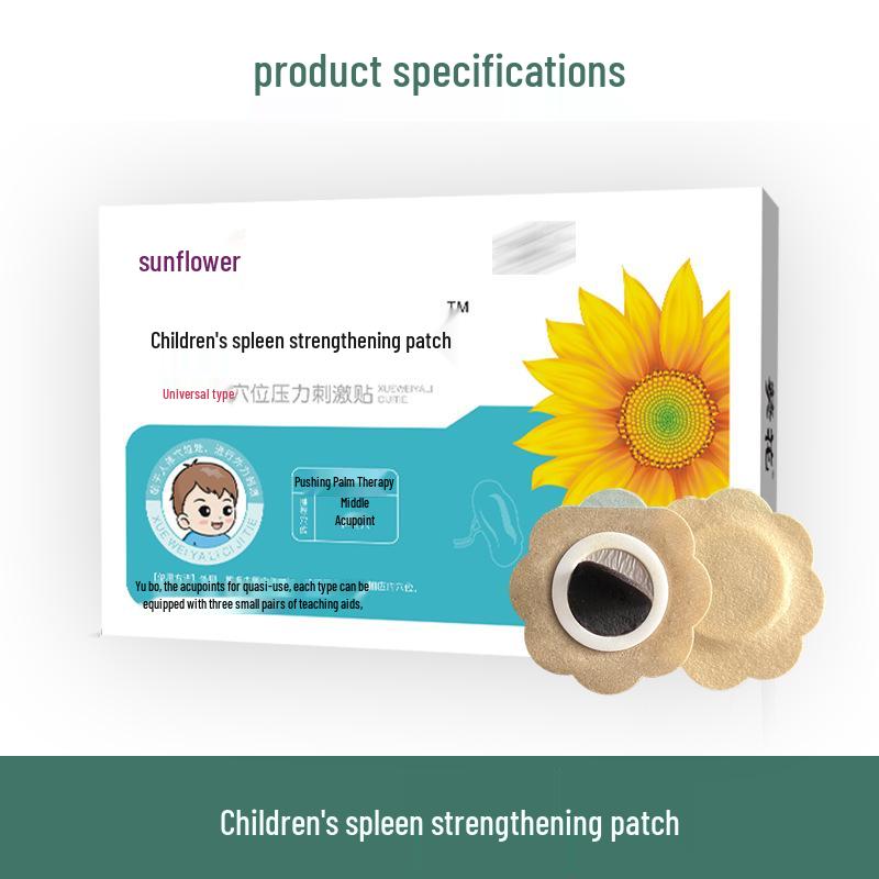 Children's Fever Patch: Pediatric Acupoint Honey Foot Patch for Infants & Toddlers