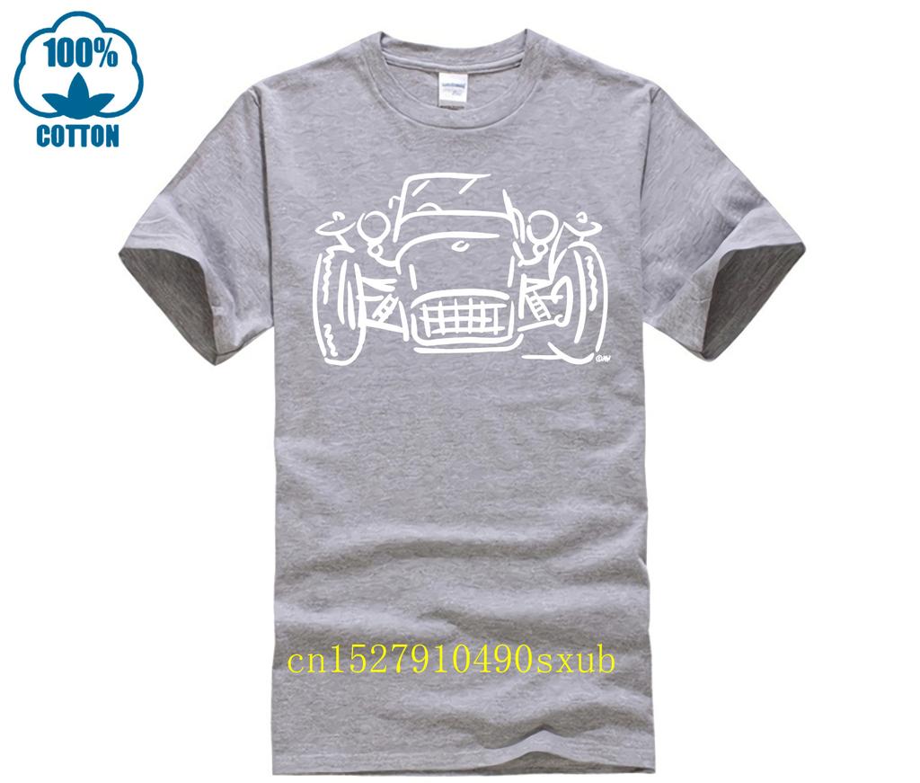 T-shirt Girocollo Moda Casual Stampa di Alta Qualità T-shirt Super 7 Seven Caterham Racer T-shirt
