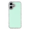 For iPhone 17 Case Rhinestone Edge Glitter Back TPU+PC IMD Phone Cover