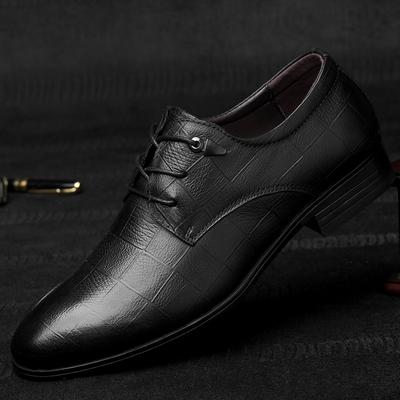 New Designer Business Casual Shoes for Men Genuine Leather Oxford Shoes Fashion Male Formal Dress Footwear Solid Color Sneakers