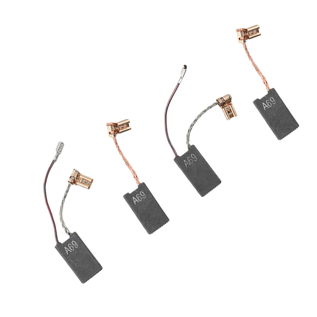 4pcs Carbon Brushes 1617014135 Compatible with For GBH540DE GSH 5CE GSH 5 E GBH745DE GBH745D for Rotary Hammer Maintenance