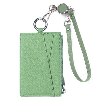 Carte Fina Bearneko Porta-Cartões Genuíno Fragmento de Cartão de Passe Mini Carteira para Mulheres e com Porta-Passe de Passageiro e Porta-Cartões de Visita Estojo, Couro, Unissex, Estojo, Estojo,