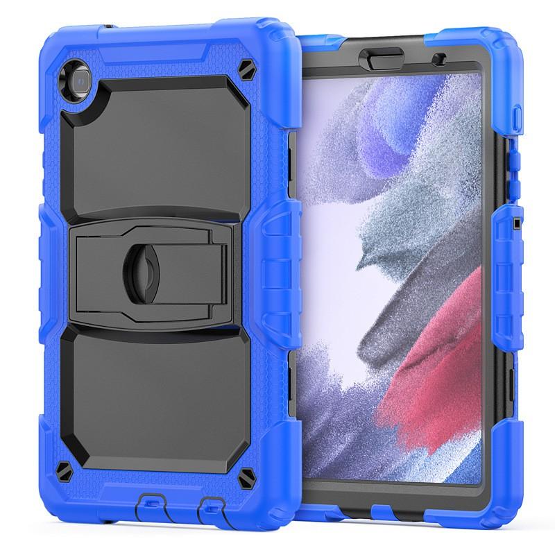 Silicone Tablet Case Galaxy Tab A7 Lite T225PC With Kickstand Shockproof Full Cover In Multiple Colors