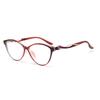 2026 Cat-shaped Myopia Glasses Frame Trendy Girl Personalized Color Matching Flat Mirror Holder