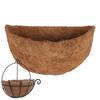 Langlebige Hängekorb-Einsätze Pflanzgefäß Runde Kokosfaser Ersatz-Einsätze für Blumentopf Haus Außenbereich Garten Blumenhalter