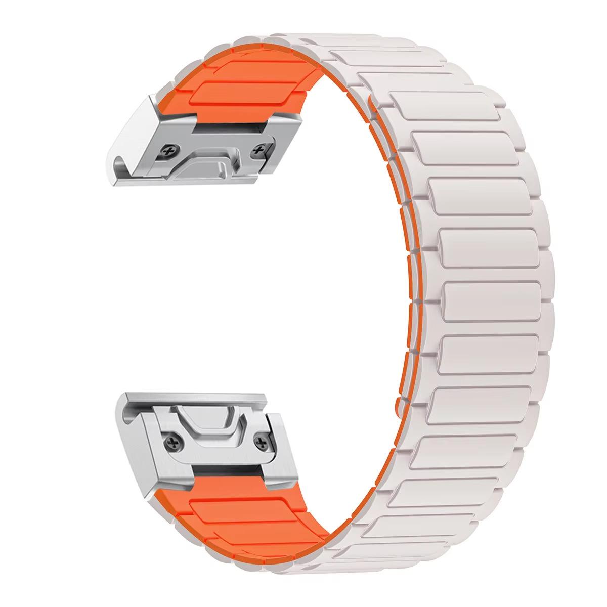 

22 26mm Quick Fit Silicone Strap For Garmim Fenix 8 47mm/Fenix E/Fenix 6 Pro/6/7/7 Pro/5/5 Plus Band for Forerunner 965/955/945 Quick Fit 26MM