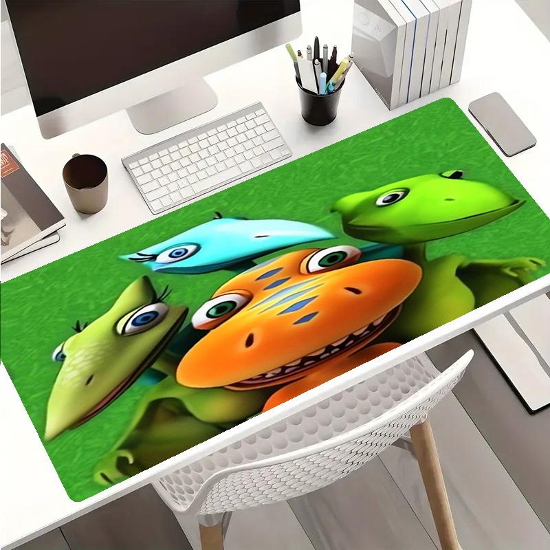 Dinosaur Train Mouse Pad - Non-Slip Rubber Base, Smooth Surface for Work,Gaming,Office,And Home Use, Desk Mouse Pad