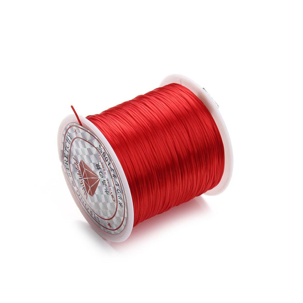 10/40m Black White Stretch Elastic Cord Elastic Thread For Beading Cord String Thread Diy Bracelets Necklace Jewelry Making