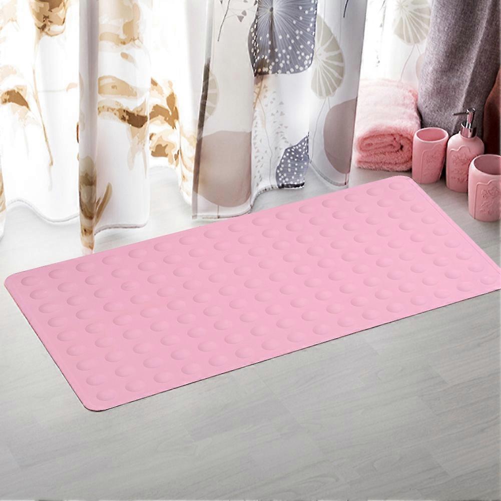 Non-Slip Rubber Bath & Shower Safety Mat, Pink