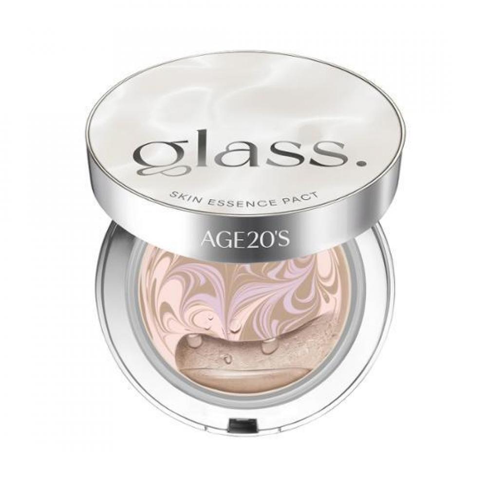 

Age To Wellness Age20s Glass Skin Essence Pact Glow Main Item+refill No 21