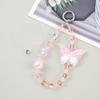 Short Butterfly Beaded Phone Charm Bag Pendant Ins Style
