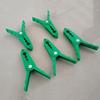 Green Large Insulating Blanket Clip - Stable Line, Fixed Pole, Big Opening