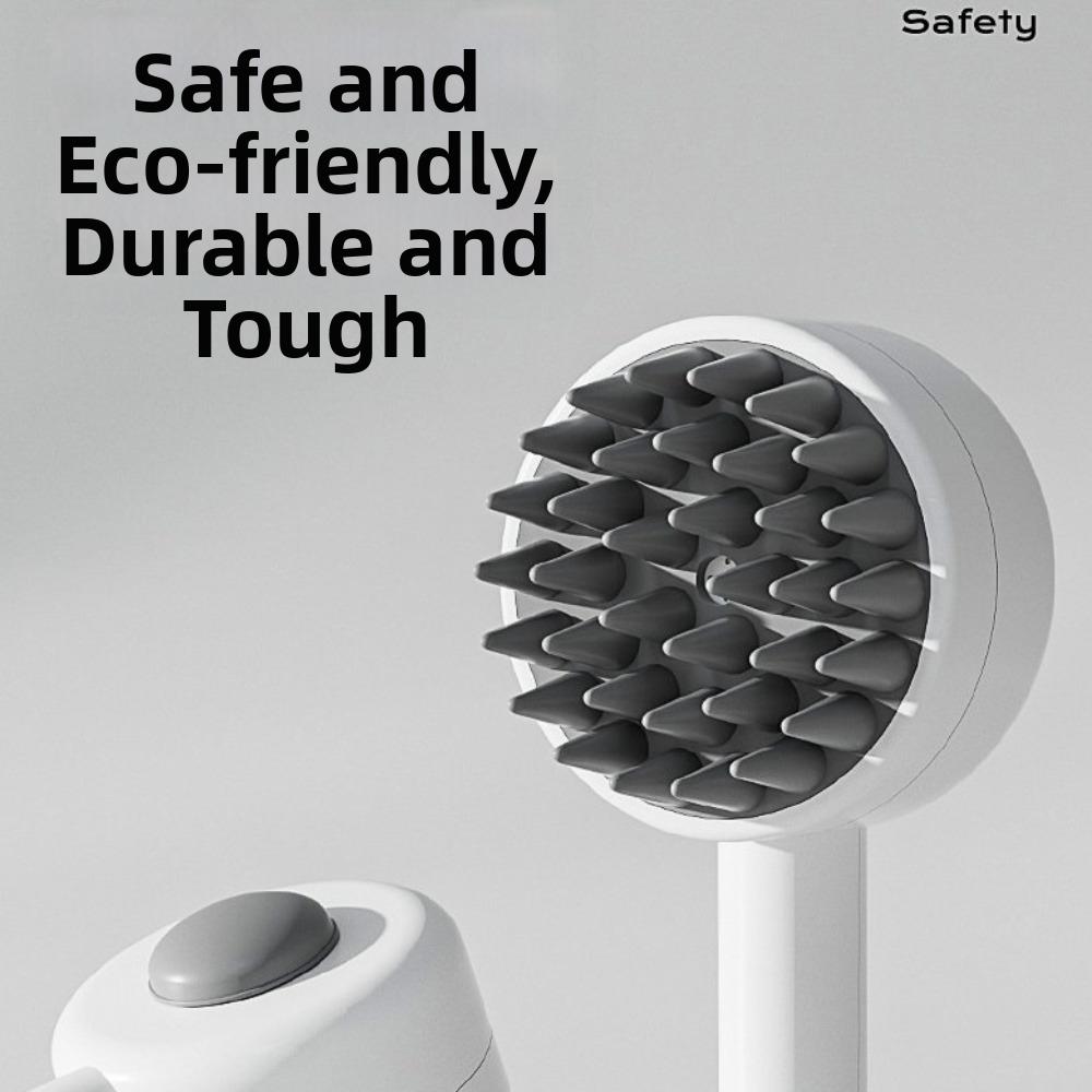 Multi-functional Pet Hair Brush Remover Silicone Soft Teeth Pet Massage Comb  Cat Grooming