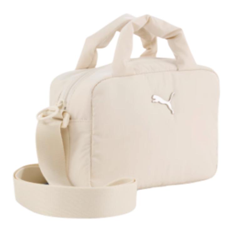 Puma Grip Fashion Versatile Simple Fabric Tote Bag Mini Women bags Snow-White 091292-02 Snow 5190₽