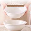 Danshi Zhiyuan Ceramic White Porcelain Large Soup Bowl