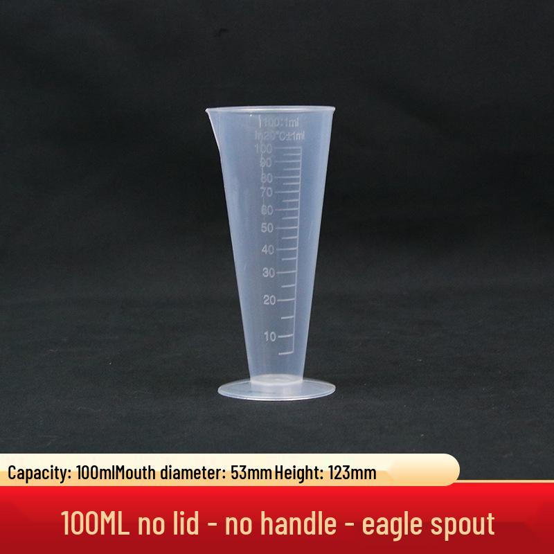 Graduated Plastic Measuring Beaker Set: 20ml to 3000ml