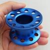 Light Weight Aluminum Alloy Miniature Corrosions Resistant 10 Hole Diving Reel for Diving and Underwater Photography