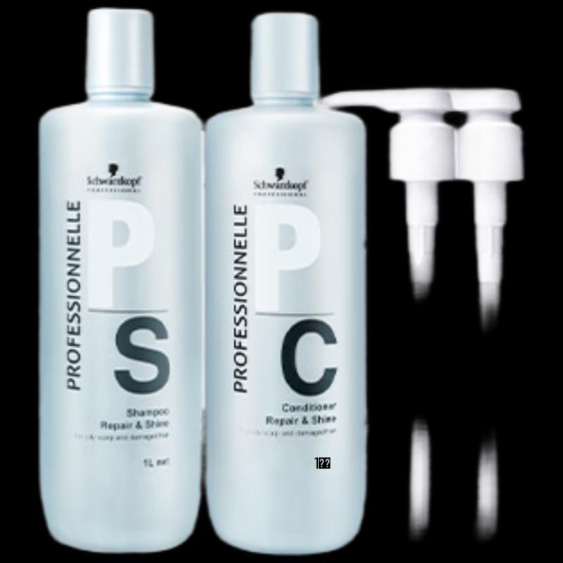 Schwarzkopf Professional Repair & Shine Shampoo & Conditioner Set 2x1L