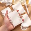 A7 Portable Loose-Leaf Pocket Diary - Daily Planner with Detachable Lined, Grid, and Blank Pages