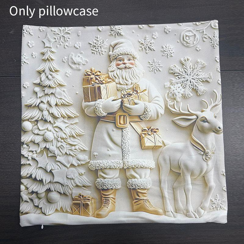 

Christmas Decorations Printed Pillow Covers Suitable For Christmas Home Decoration Pillowcase Without Pillow Core New Year