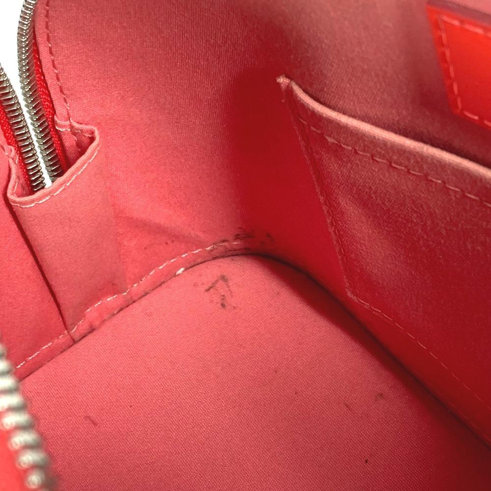 Louis Vuitton M90968  MonogramVernis Rayures Alma BB 2WAY Shoulder Hand Bag