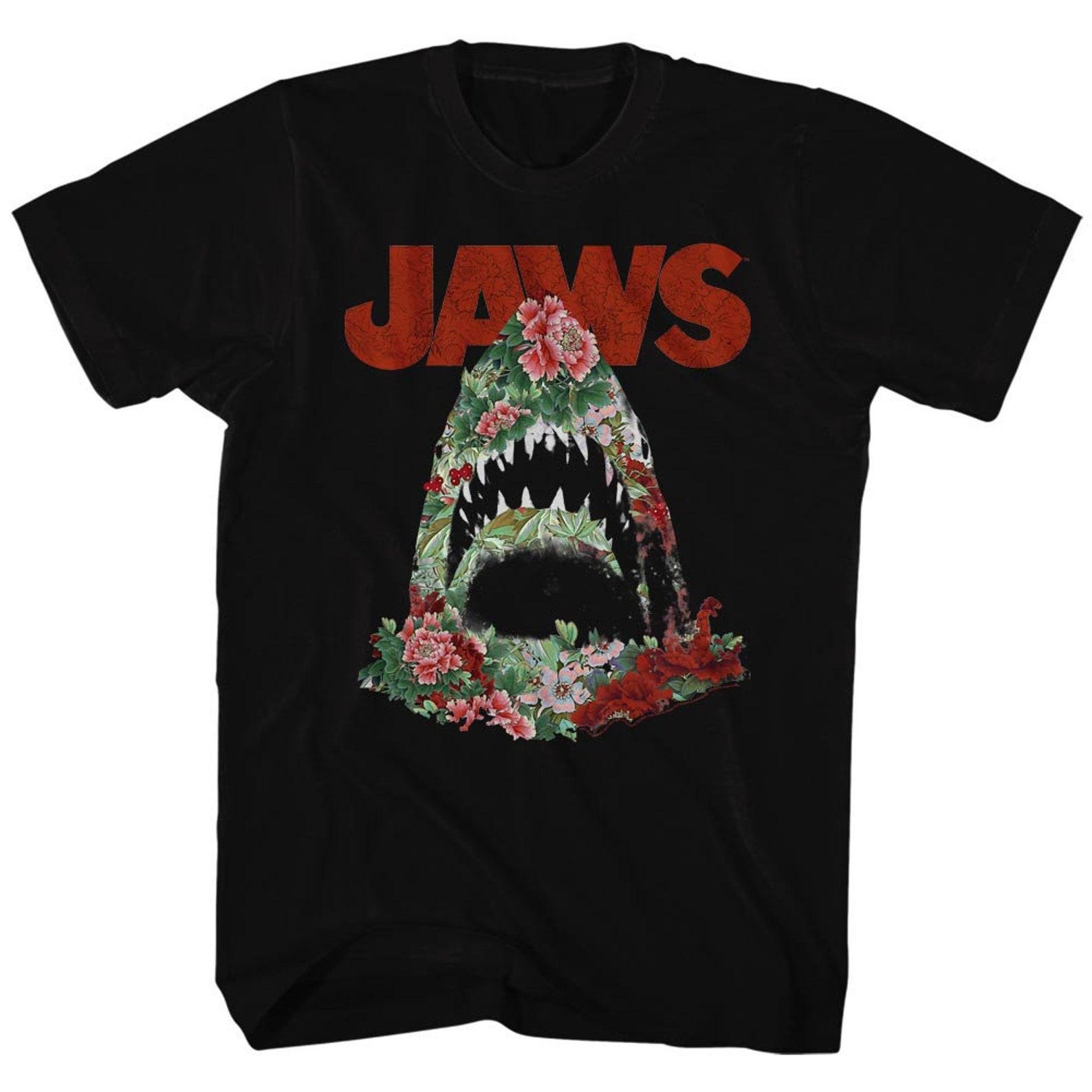 Jaws Inferior Black Adult T-Shirt 4XL
