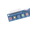 8 Nezávislých Tlačidlový Dotykový Modul s LED Indikátorom Klávesnicový Modul Klávesnicový Modul Pre Arduino Arm