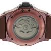 Hydrogen SKULL COLLECTION OTTO Men's 40mm Fashion Apparel Watch HW224007, Brown Dial, Stainless Steel, Rubber/Carbon, Automatic, 10 ATM Water Resistan